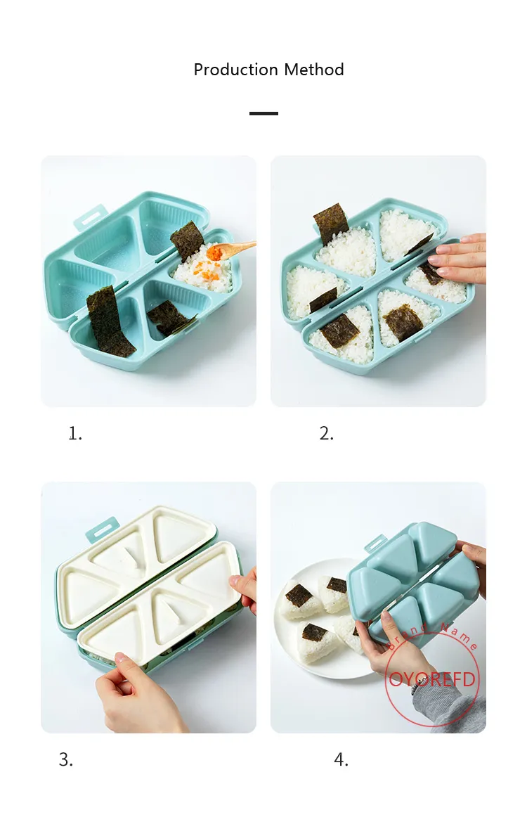 OYOREFD Creative Triangle Rice Mold And Ball Maker Kit For Sushi, Alga  Nori, And Onigiri Making Bento Accessories 230201 From Long10, $8.89