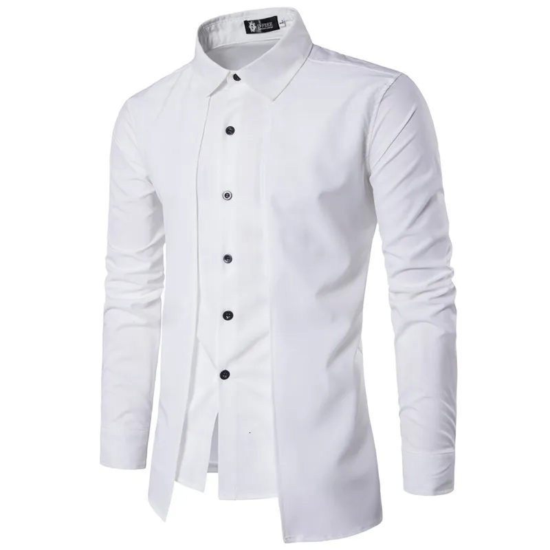 Camisas para hombre manga larga blancas sale