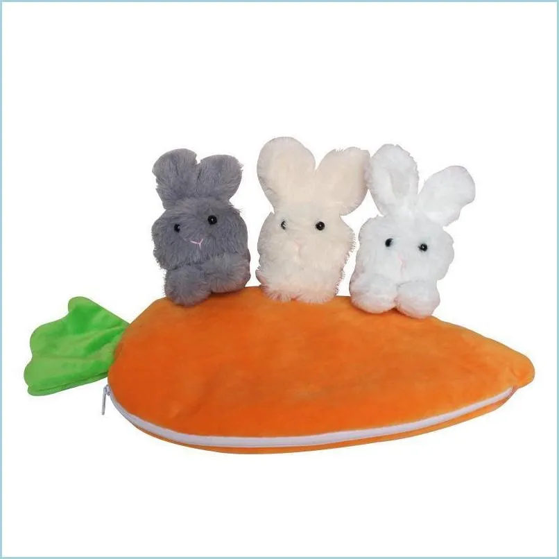 Other Festive Party Supplies Easter Bunny Stuffed Toy Rabbit Carrot Purse Squish Toys For Kids Spring Holiday Decorations Drop Del Dhgcg