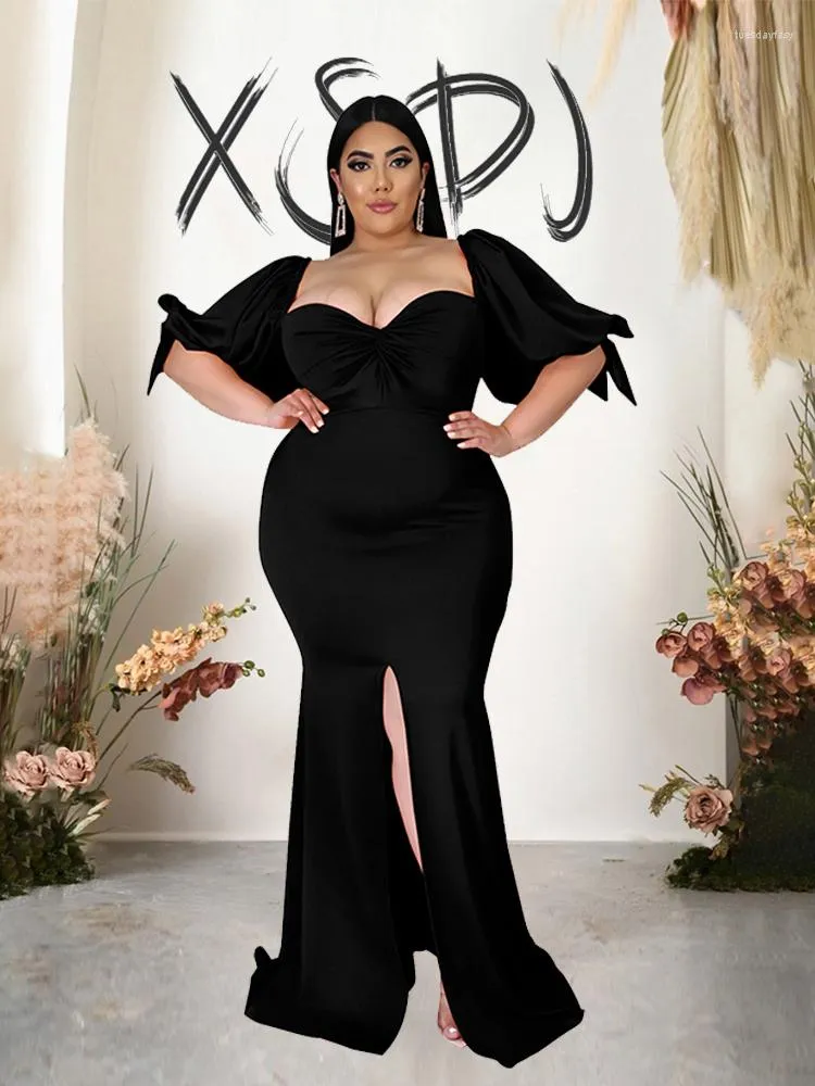 Chubby top long dress