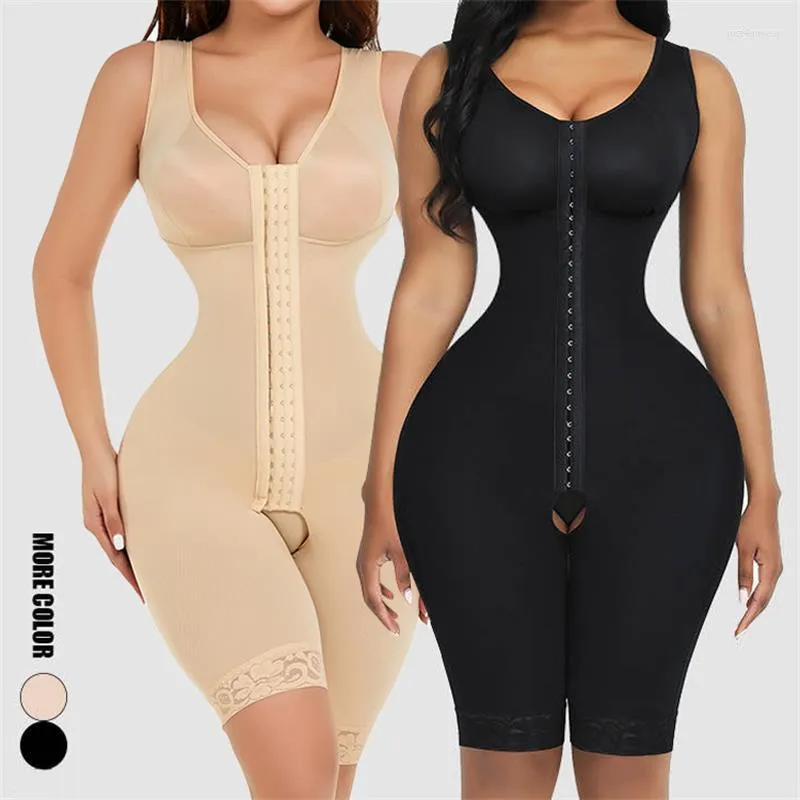 Korse kadınlar artı boyutu şekillendiriciler tam bel antrenör gövdesi shapewear karın kontrolü zayıflama bbl fajas kolombiyalılar ameliyat sonrası