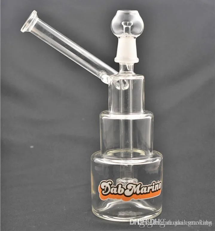 Cake Shape Glass Beaker Bongs Inline Matrix Percolators Birdcage Perc