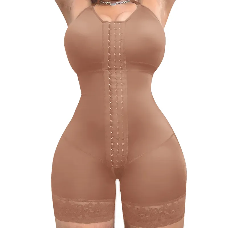 Womens Shapers Open Bust Faja Bodysuit Invisible Booty Shaper Mid Length Slimming  Lace Fajas Colombianas Post BBL Op Surgery Supplies 230131 From Buyocean04,  $31.77