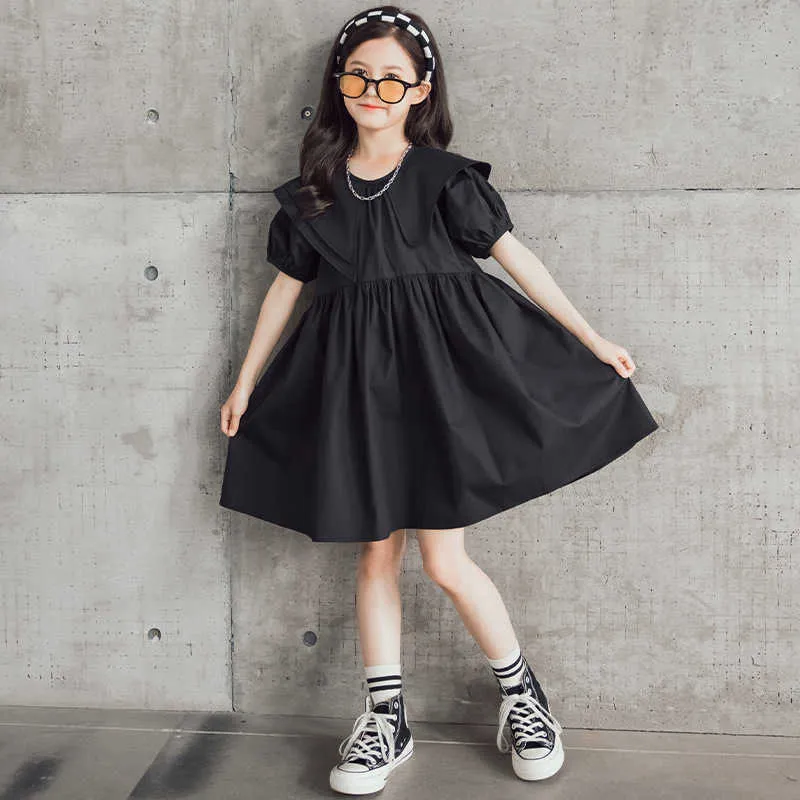 الفتاة es رجعية الأميرة الموضة الصيفية الأطفال ملابس غير منتظمة فستان الجبش الكبير الأنيق الأنيقة. 7026