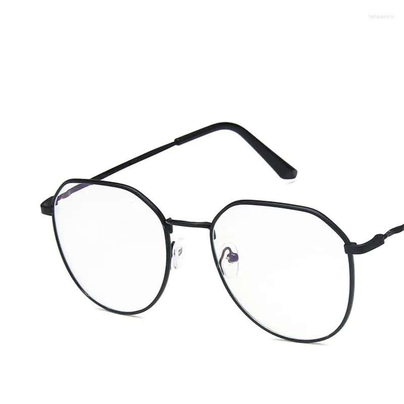 Molduras de óculos de sol 2023 Anti azul Glassx Frame Frame feminino Eyeglass Computador Eyeglasses Men vintage Spectacles Transparent