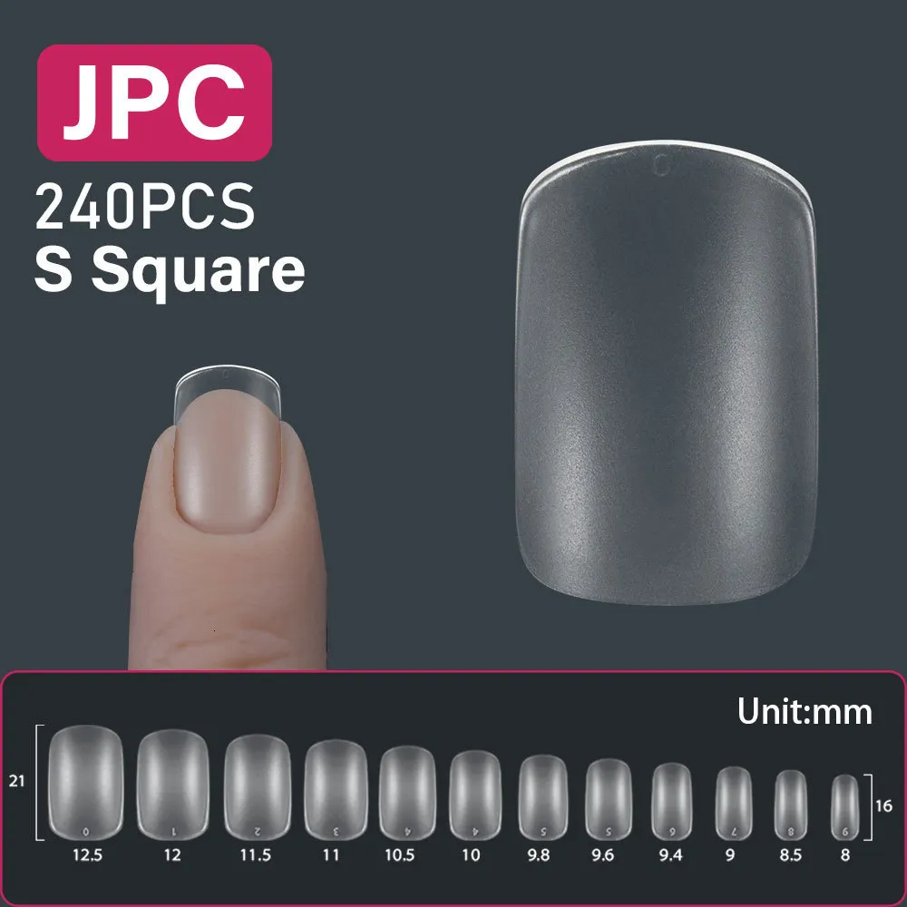 Nail Practice Display Artificial S MS XS Short Oval Square Almond Fake  Press On Extension Gel X Capsule False S Tips 230201 From Jin06, $3.34