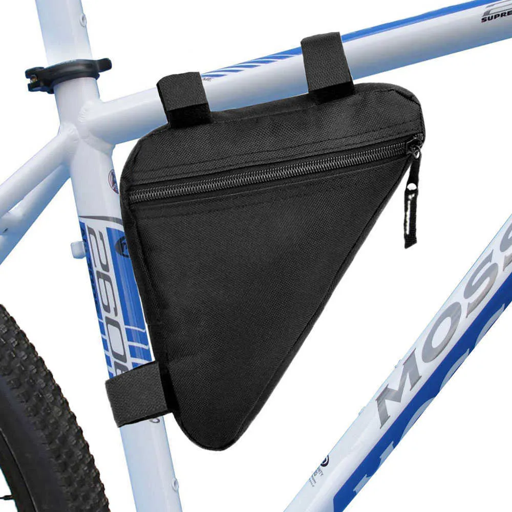 Panniers Lism Bike Bag Front Tube Styrbar Vattentäta cykelväskor Triangel Pouch Frame Holder Bicycle Accessories 0201