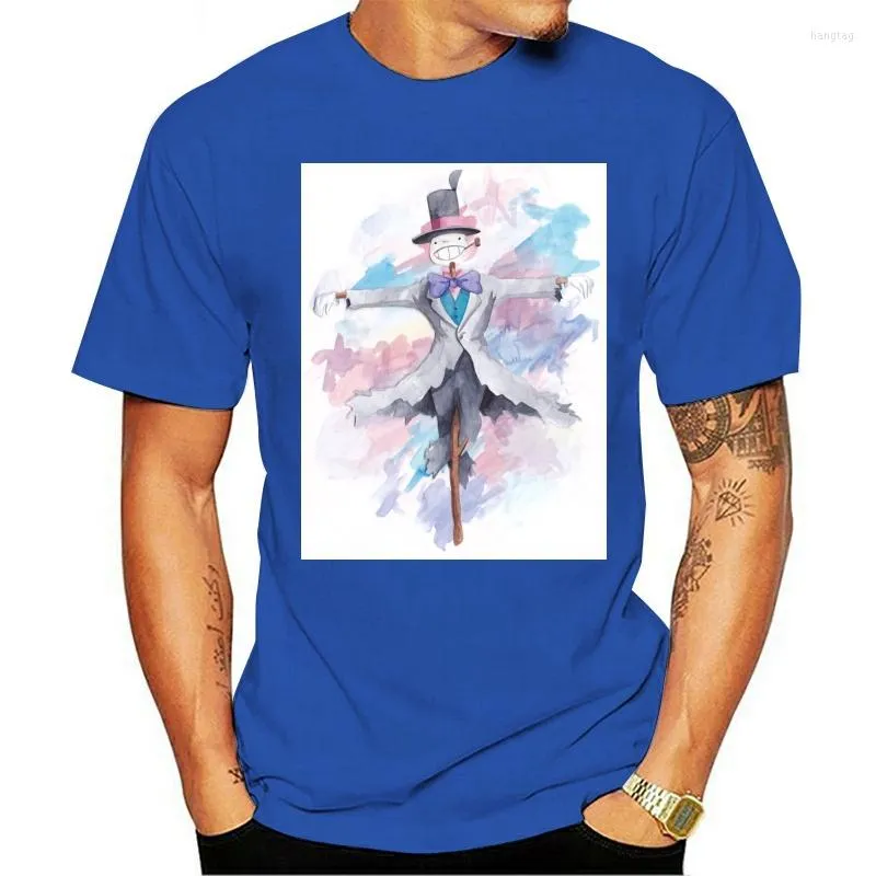 남성용 T 셔츠 2023 패션 캐주얼 코튼 티셔츠 워킹 캐슬 스튜디오 Ghiblimen 's All Size 세련된 레트로