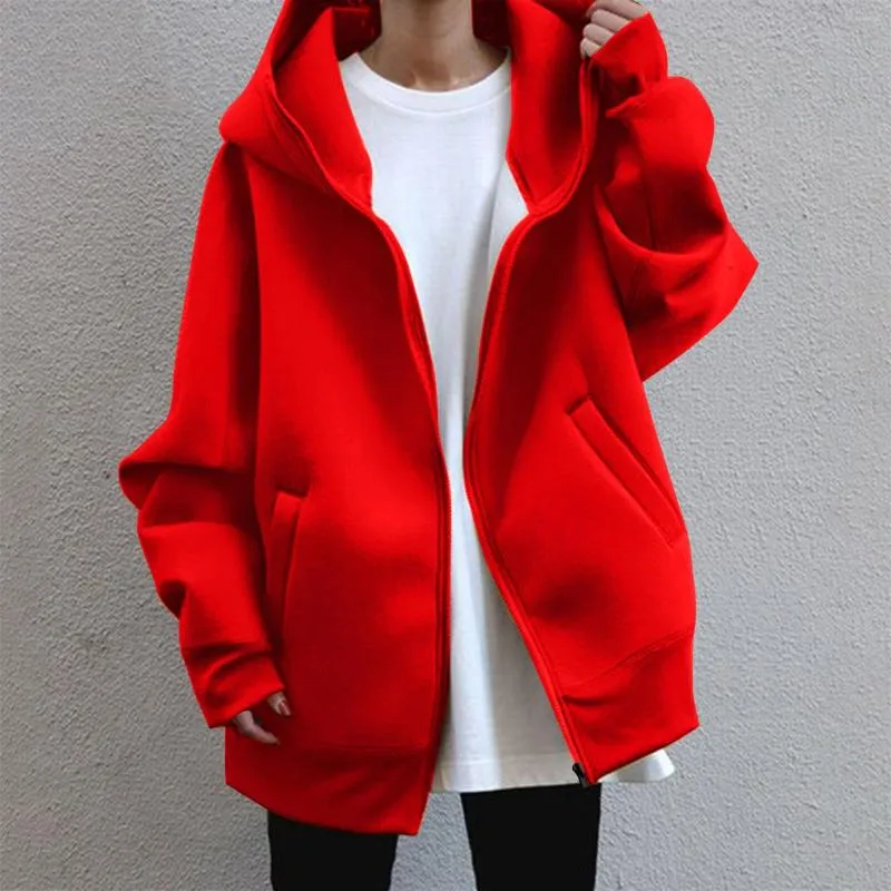 Sweet à capuche pour femmes Pullor Femme Quarter Zip Femmes Femmes Solide Top Coats à manches longues Sweatshirt Imprimage Lower Tops Blouse