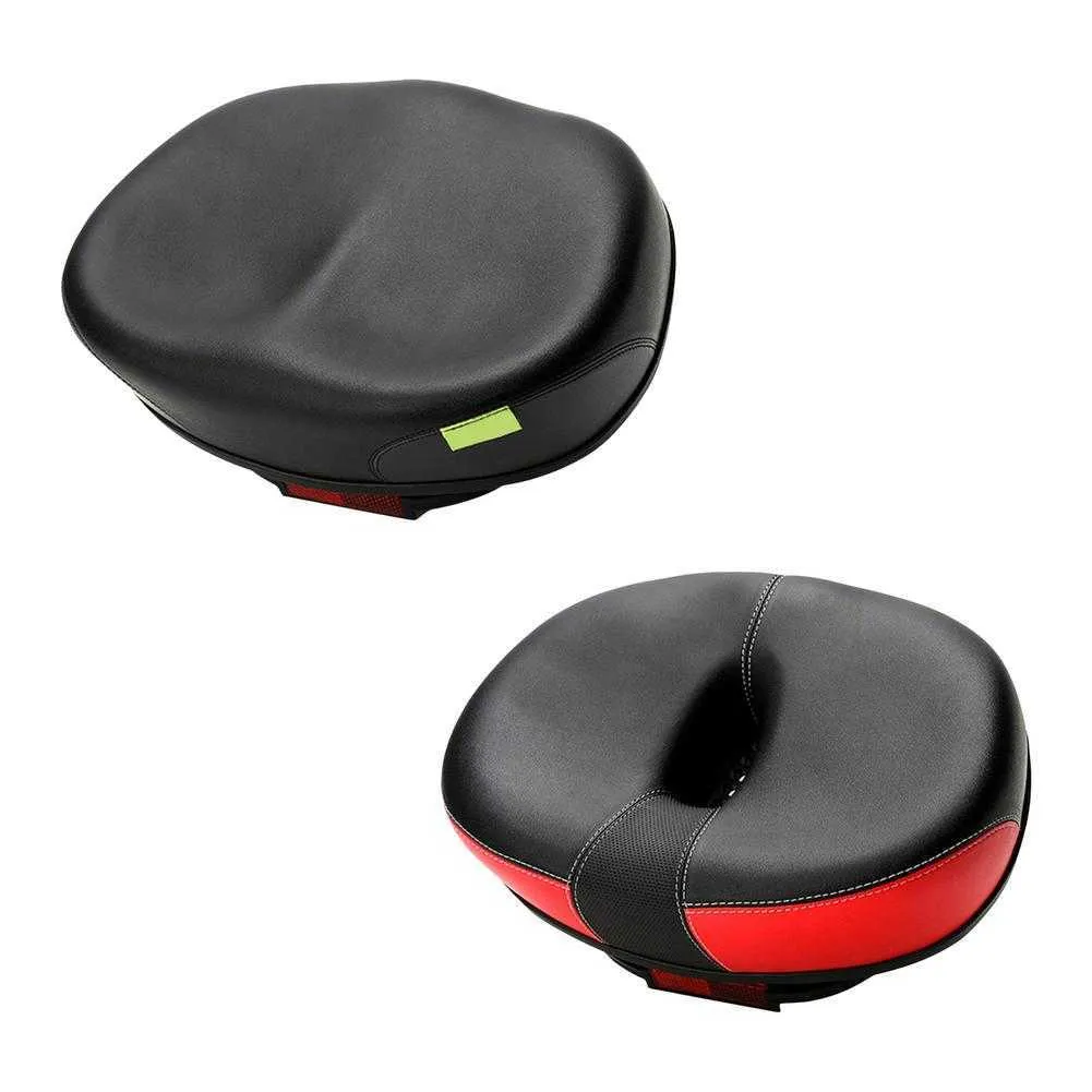Selle De Vélo Route WEST BIKING – Cuir PU, Nez Court Et Creux, Confort Racing