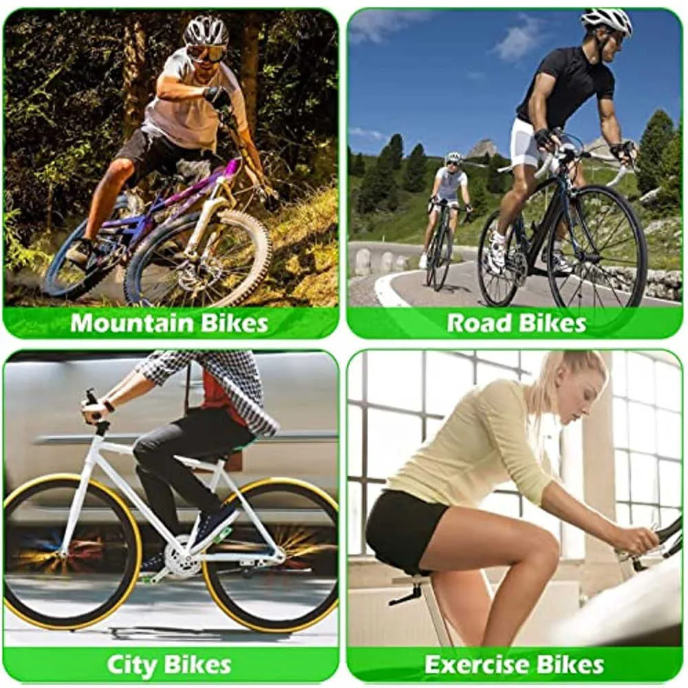 Saddles Yastık - Erkekler İçin Jel Yastıklı Bisiklet Kapağı Kadınlar Konfor Ekstra Yumuşak Egzersiz Koltuğu Bisiklet Aksesuarları 0131