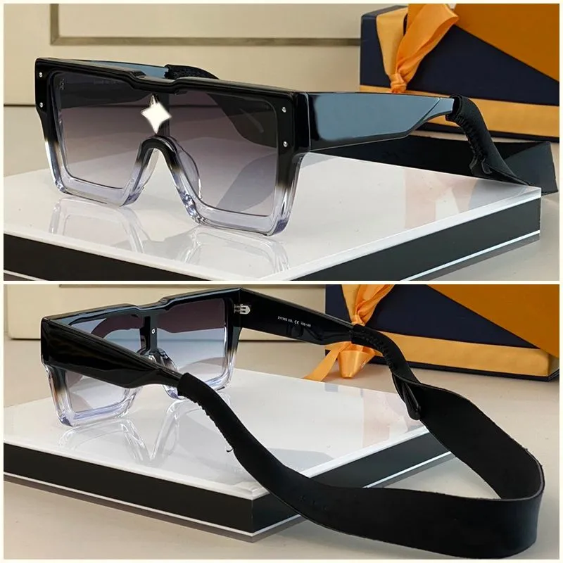 sunglass case cyclone glasses black Z2188 Z1790 vintage square frame Rhomboid diamond glasses Avant-garde unique style Anti-Ultraviolet with case