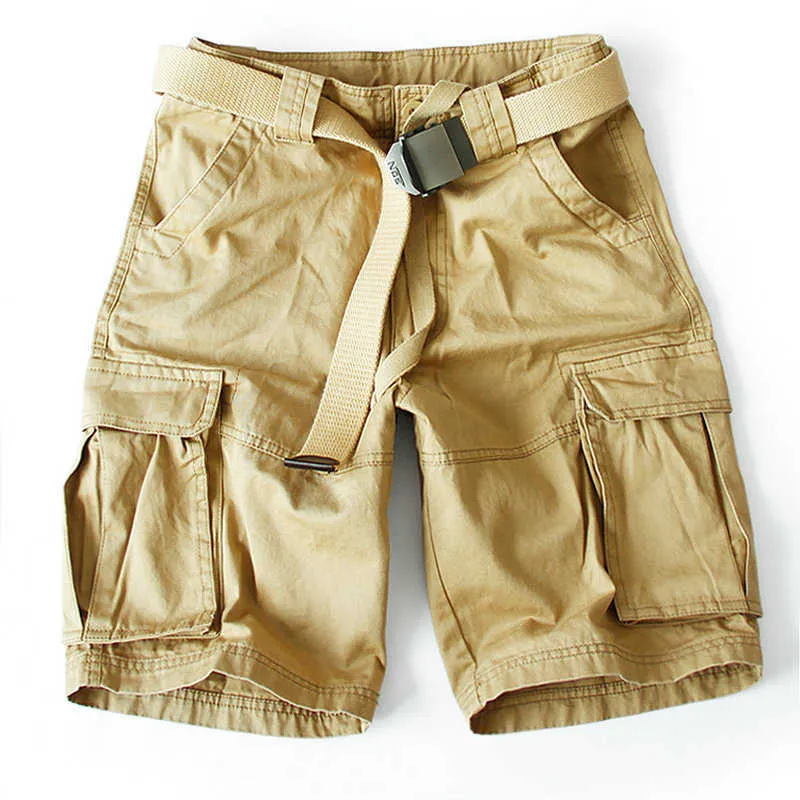 Mäns shorts kamouflage camo last shorts män nya herrar casual shorts manlig lös arbete shorts man militär korta byxor släppa frakt abz g230131
