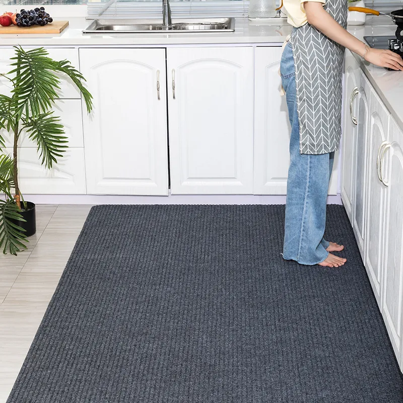 Carpet RULDGEE Kitchen Floor Mat Set Factory Sales Anti Slip Anti-Fatigue Quick Drying High Absorbent Bathroom Long Rug 230131