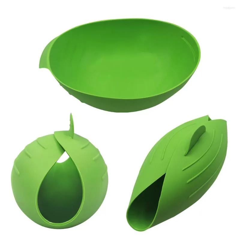 Bols micro-ondes Silicone vapeur pliant légumes résistant aux hautes températures bol à vapeur Omelette ustensiles de cuisine Gadget de cuisine