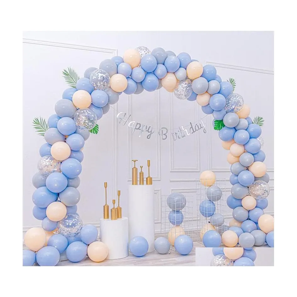 Decorazione per feste 100Pcs Palloncini in lattice Aron da 10 pollici Decorazioni di compleanno per matrimoni Palloncini Festival Atmosfera Decor Round Vt1999 Dro Dhpwo