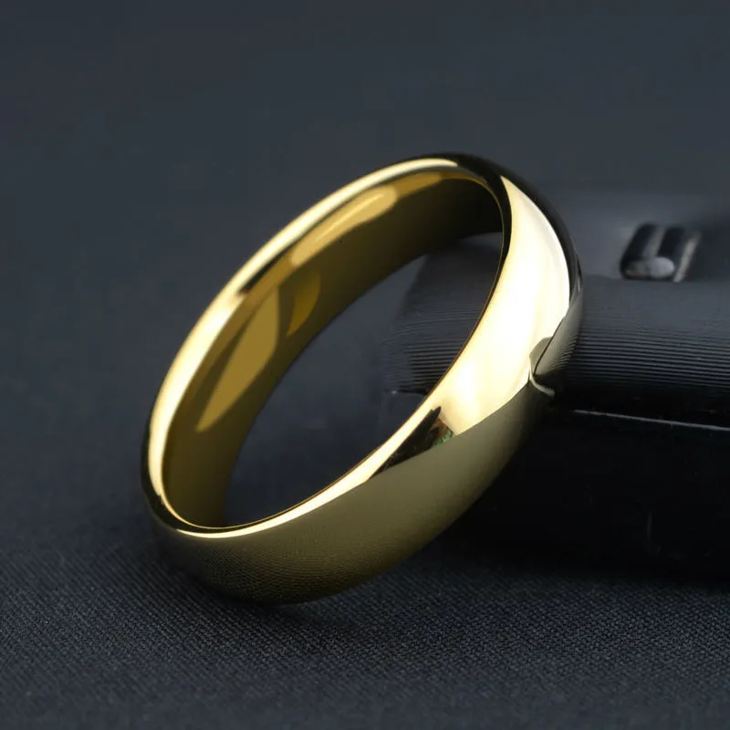 8MM Color Oro Anello Di Tungsteno Gioielli Moda Uomo Fedi Nuziali Anelli Di Fidanzamento Anelli Bague Homme Pareja De Compromiso Regali 251222 Da 24,3 € | DHgate
