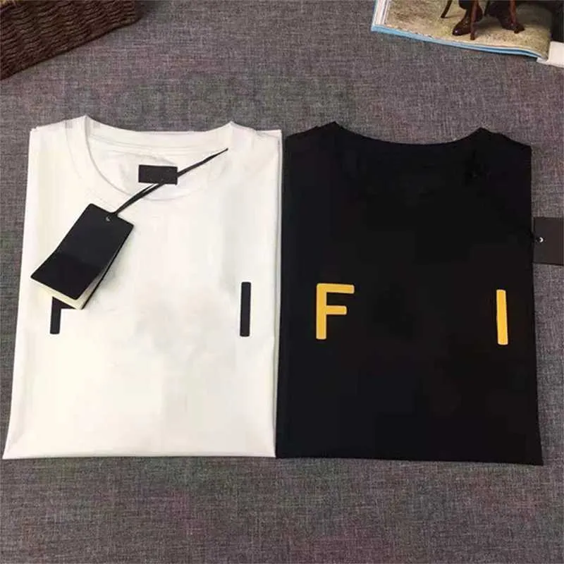 Мужские футболки дизайнер летняя премиум-футболка для бренда топы печатные буквы женские рубашки с короткие рукава модные одежда азиатская размер 6SIU