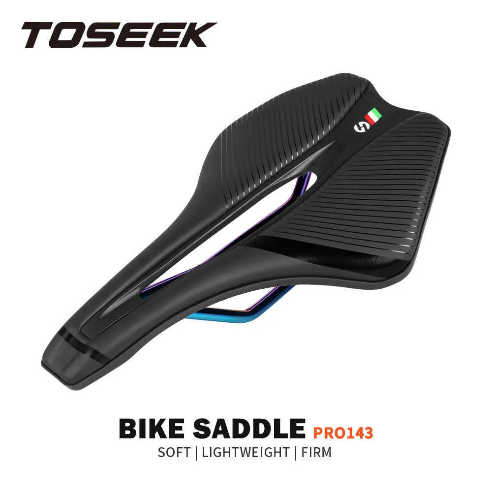 S TOSEEK BICYCLE PROFESSIONAL ROAD FOLLER SEAT CUSHION Ultralight Breattable MTB Saddle Bike Acessory 0131