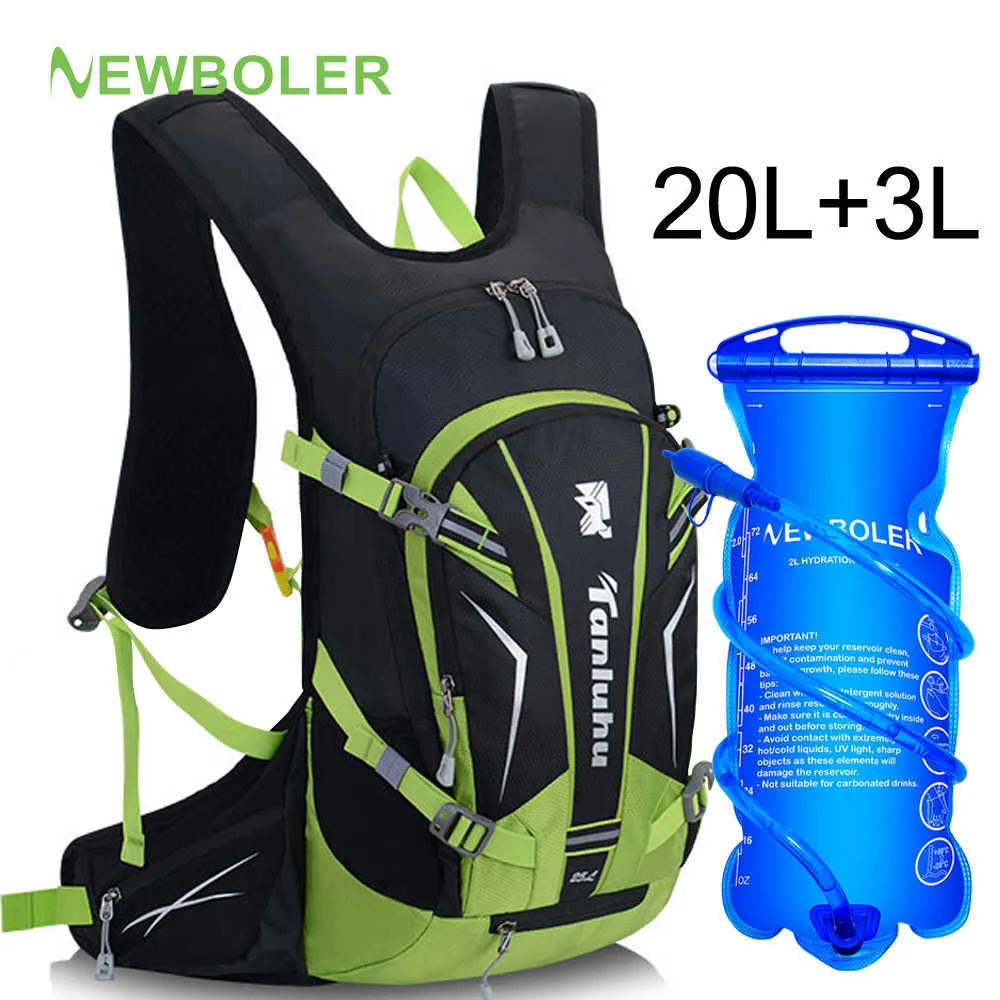 パニエサイクリング防水10L/15L/20L自転車バッグウォーターバッグアウトドアスポーツクライミングハイキングMTBロードバイクハイドレーションバックパック0201