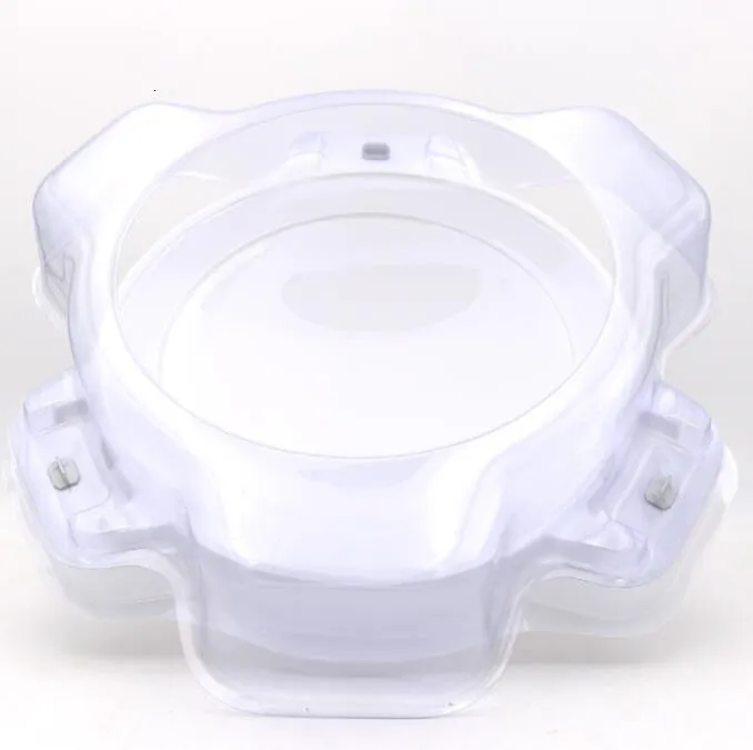 Blue Beyblade Stadium Arena With Exciting Spinning Top Launcher