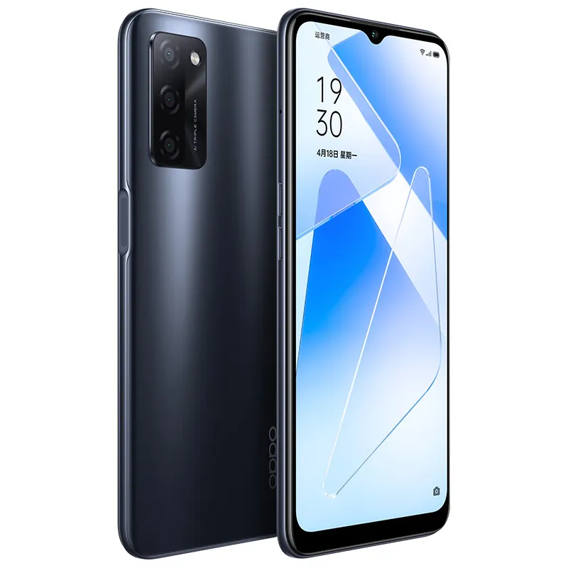 ORIGINAL OPPO A55S 5G Mobiltelefon Smart 6GB 8GB RAM 128GB ROM MTK Octa Core Dimensity 700 Android 6.5 "LCD Full Display 13.0MP AI 5000MAH FACE ID FINGERPRINT mobiltelefon