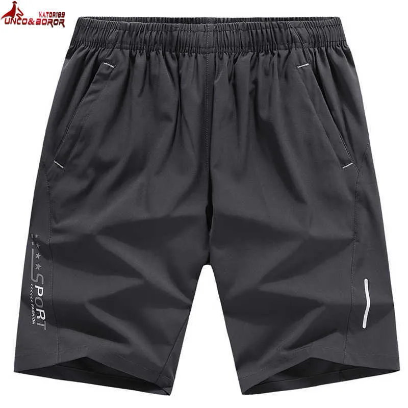 Mäns shorts Big Size 7xl 8xl 9xl 10xl Casual Jogging Sport Men Elastic midja Summer Beach Breatable Quick Torkning Brädan Y2302