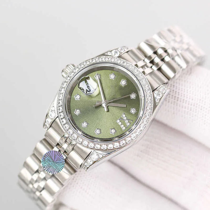 2023Wristwatches Women's Watches Women Watch 28MM Automatic Mechanical Watch Sapphire Wristwatch Woman Fashion Digner Wristwatch Montre de luxe Waterproof92BM