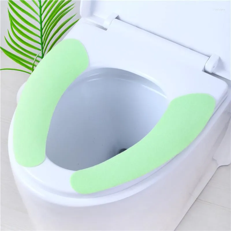 Крышка сиденья туалета 1Pack Nordic Style Portable BloseStool Mat Pad Accessories 4colors для мытья клея для домашнего инструмента