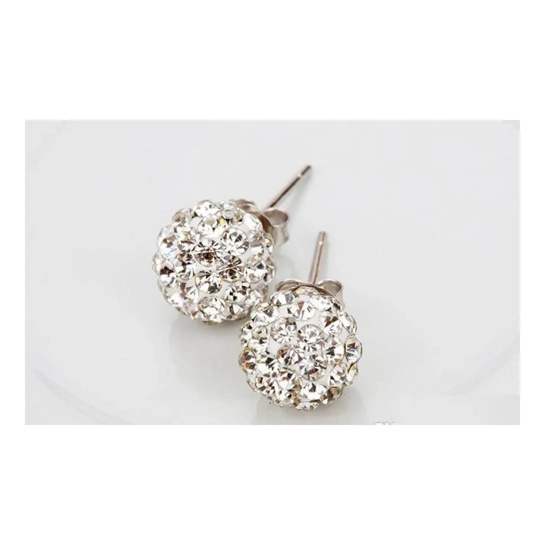 Boucles d'oreilles pour femmes mode coréenne cuivre Dangle canal boucle d'oreille mariage 925 Sterling Sier livraison directe bijoux Dheup