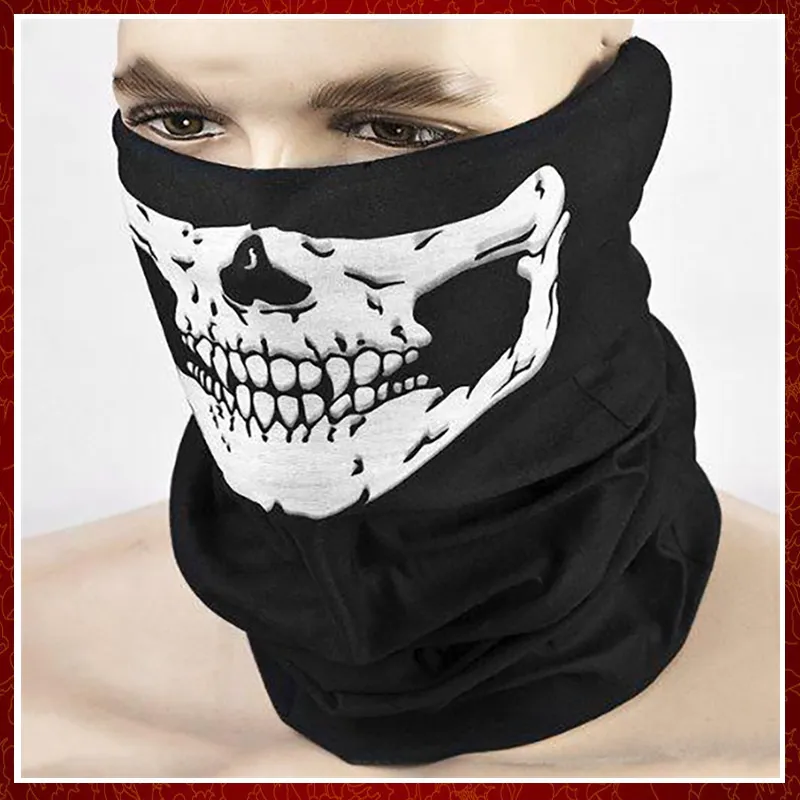 MZZ136 NOUVEAU ARRIVE MOTOCYLY SPORT BILLE BILLE HALLOWEEN SKULL BALACLAVA Skull Bandana Paintball Ski Motorcycle Scarf