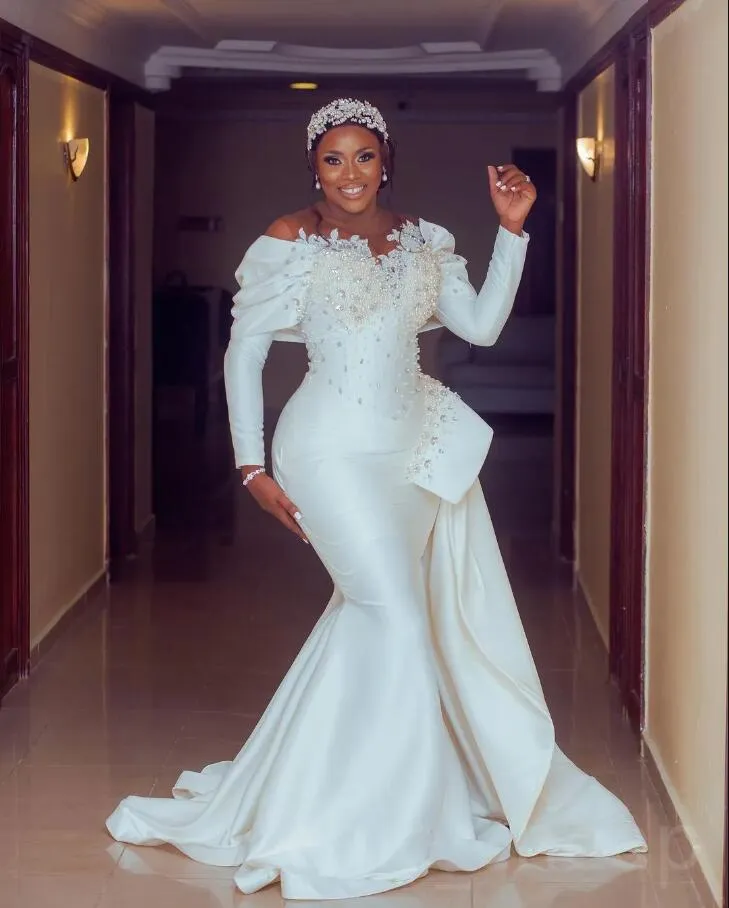 Sexy long sleeve wedding dress top