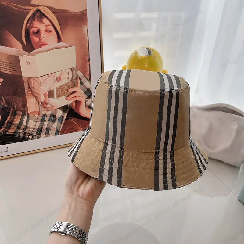 أزياء العلامة التجارية مصمم قبعة بحافة للنساء الرجال قبعات البيسبول قبعة Casquettes صياد دلاء القبعات الصيف الشمس قناع