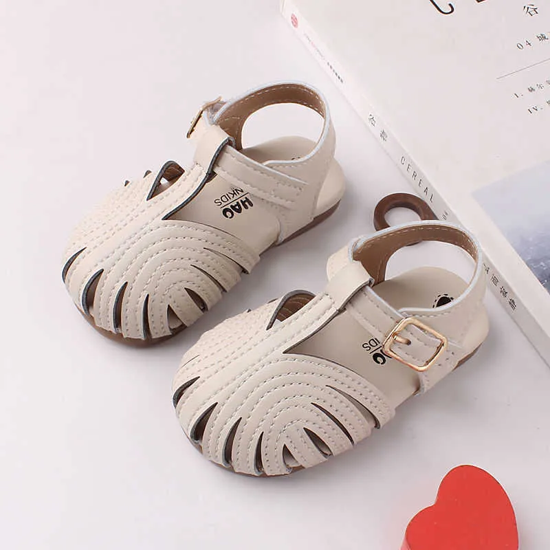 Summer Non-slip Soft Bottom Little Girls Anti-kick Beach Toddler Girl Shoes Children's Sandals MT-CS 0202