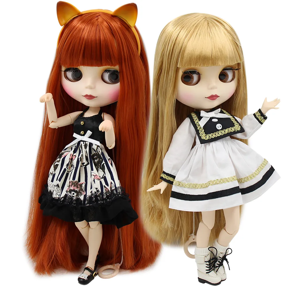 Poupées ICY DBS blyth poupée 16 BJD jouet corps commun personnalisé offre spéciale en vente yeux aléatoires couleur nude 30cm filles anime cadeau 230202