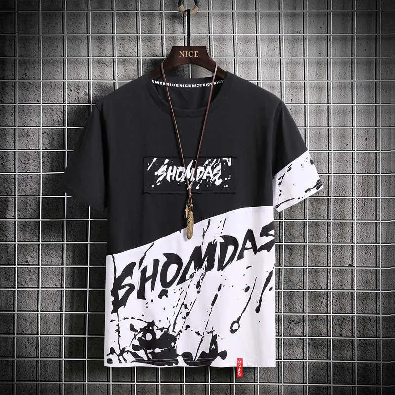 T-shirts voor heren oversized t-shirt streetwear t-shirt korte mouw t-shirts hiphop t-shirts mannen plus maat 9xl 8xl 7xl 6xl kleding y2302