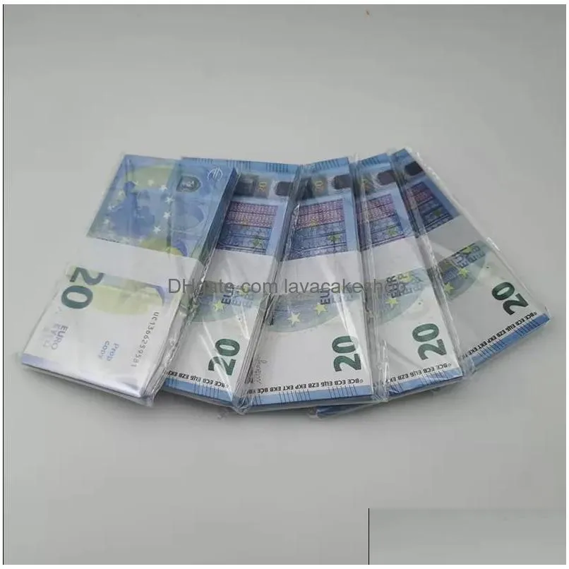 Other Festive Party Supplies 2022 Prop Money Toys Dollar Euros 10 20 50 100 200 500 Commemorative Fake Notes Toy For Kids Christma Dhig2YNML9F1N