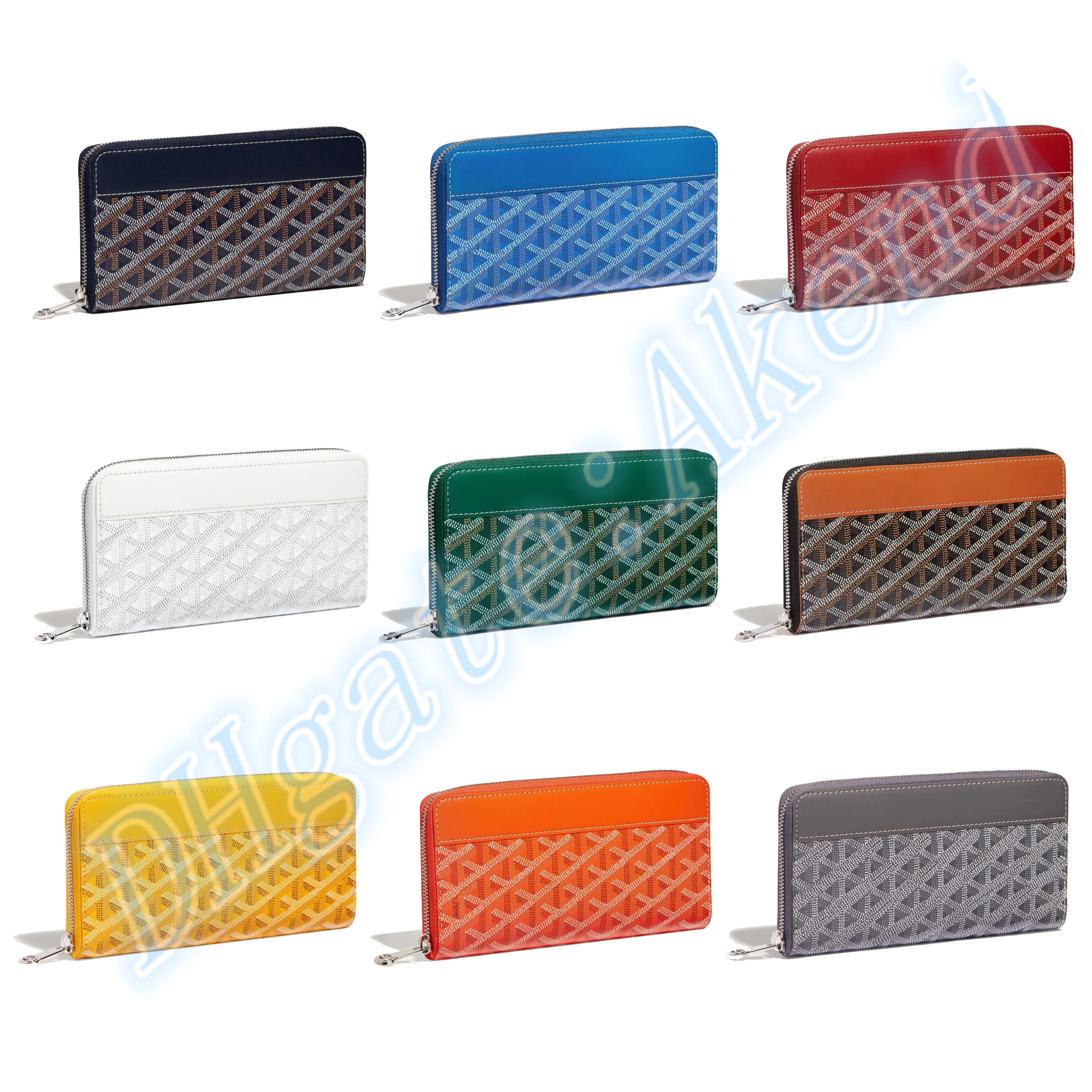Goyard Matignon Wallet GM Sky Blue