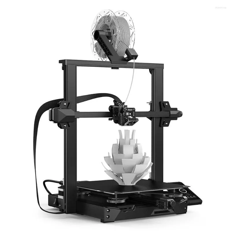 Impresoras Ender-3 S1 Plus Creality 3D Printer 300 300 mm Volumen de compilación Sprite Direct Direct Extruser 4.3 pulgadas 32 bits CR Silent CR