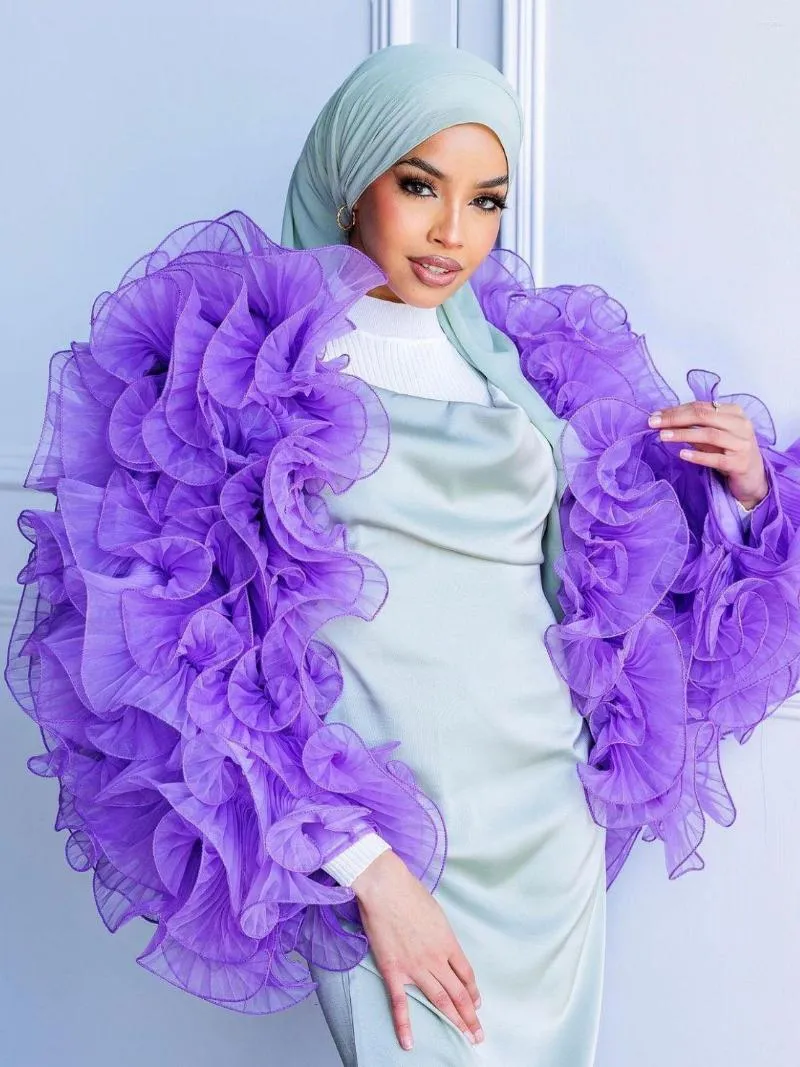 Scarves 2023 Crinkled Chiffon Hijab Scarf Bubblle Wrap Solid Color Shawls Headband Muslim Hijabs Headscarf