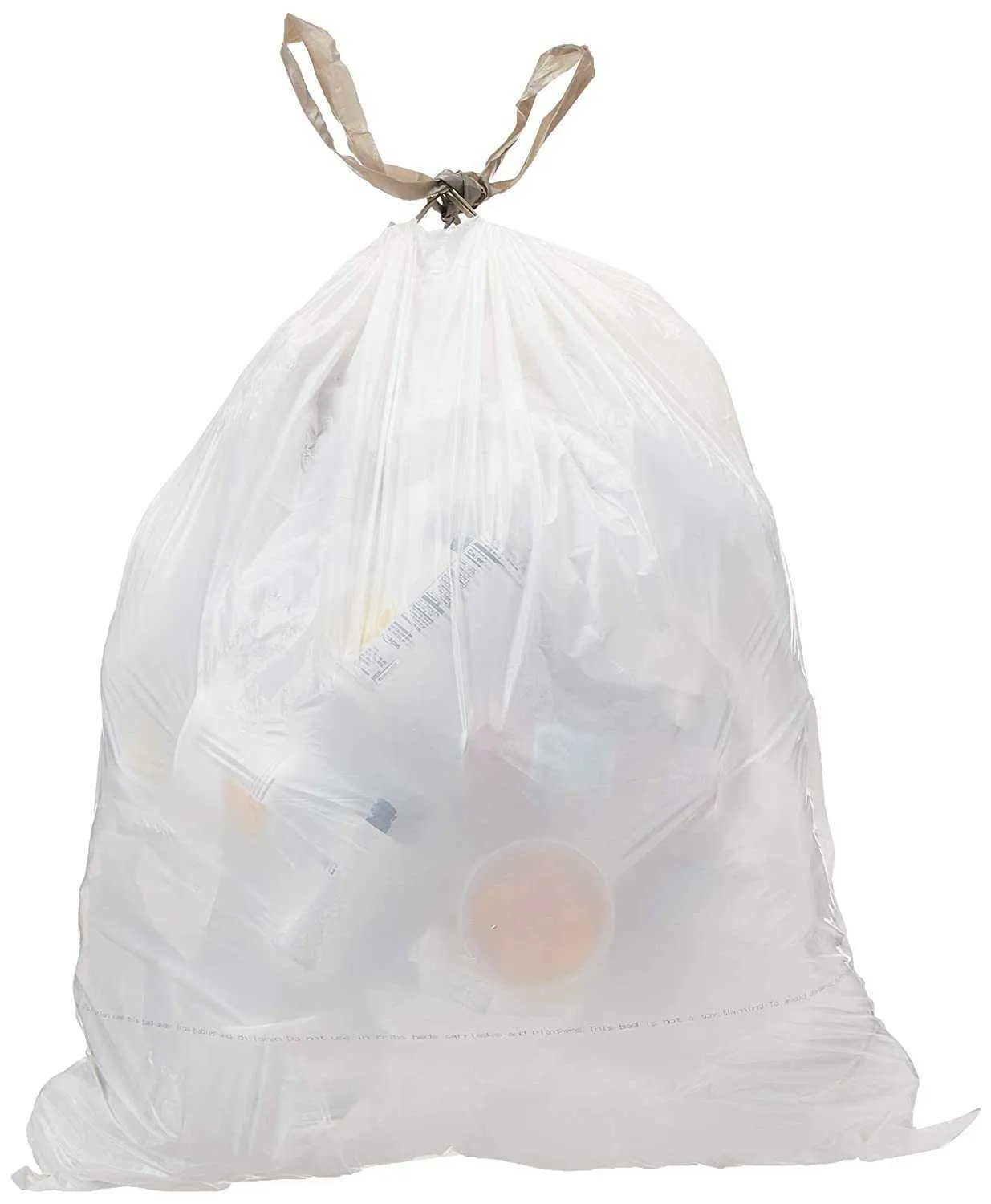 Commercial Trash Compactor Bags, 18 Gallon, 2 MIL, 50 Count, Black From