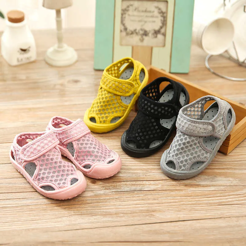 Cozulma Kids Summer Beach Kinderen gesloten teen adembare schoenen peuter jongens babymeisjes sandalen 0202