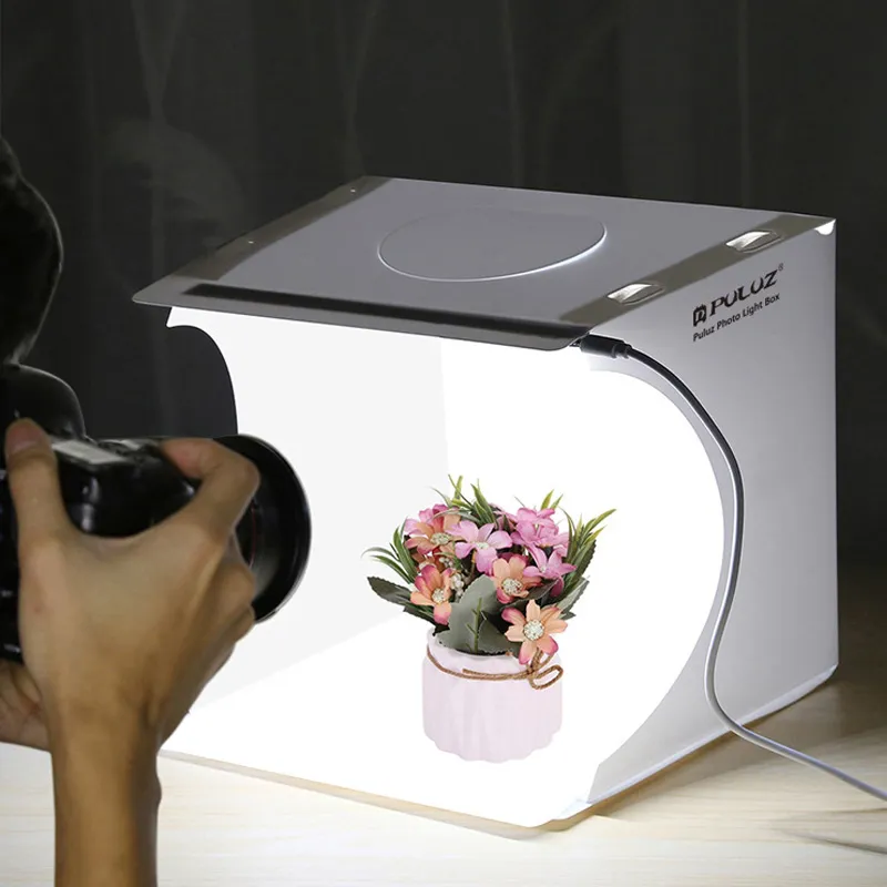 Mini Light Box Room Photo Studio Fotografie Verlichting Schieten Tent Achtergrond Cube Box Photo Studio