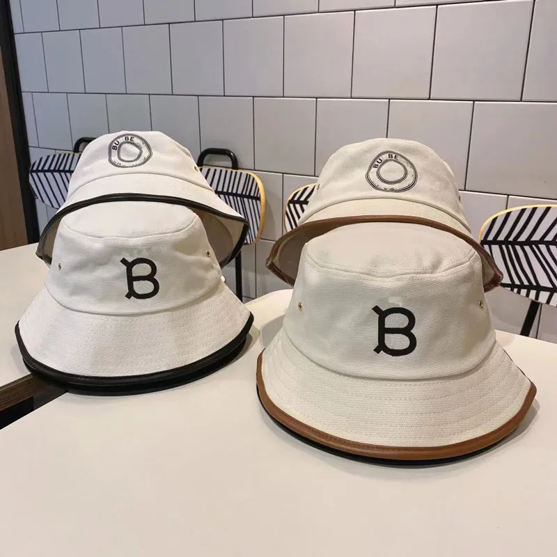 2023 Fashion designer caps bucket hat icon His-and-Hers floppy foldable hats for men sun protection Casual casquette bonnet fedora Spring New baseball cap fedora