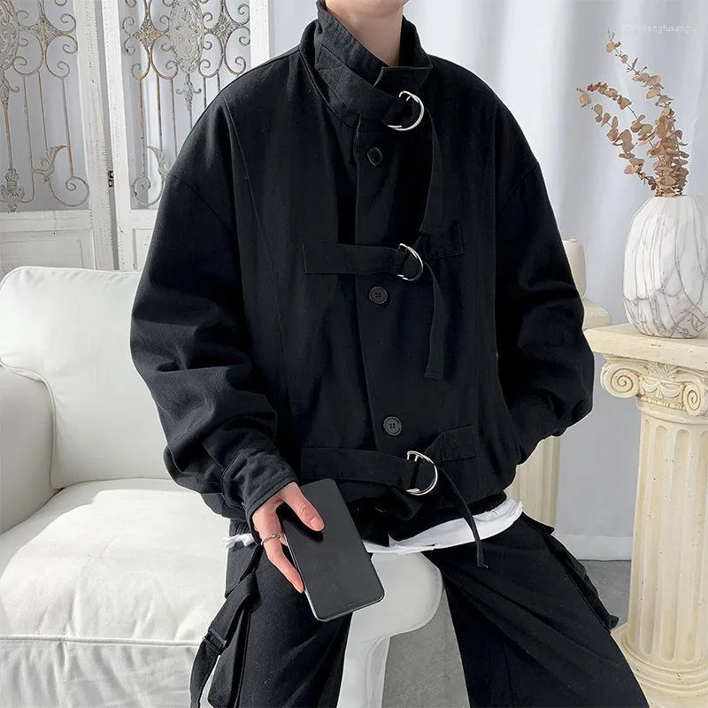 Men's Jackets Street Trend Versatile Student Handsome Autumn Winter Korean Fashion Functional Style Loose Jacket Jaket Men