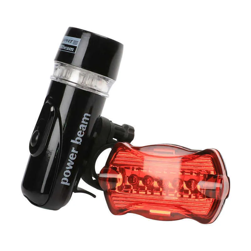 Lumières 5LED papillon feu arrière queue avertissement lampe de poche vtt vélo étanche Ultra lumineux lampe vélo accessoires 0202