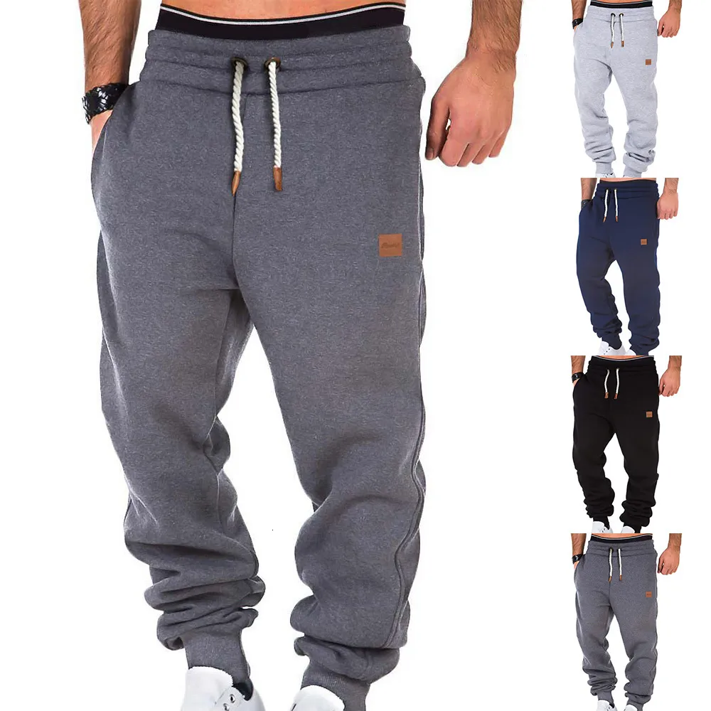 Pantaloni da uomo Pantaloni sportivi da uomo Cargo Tuta da allenamento Slim Fit Palestra Pantaloni da allenamento Pantaloni da bodybuilding Casual con coulisse 230202