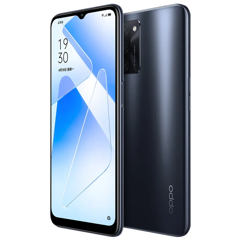 オリジナルOPPO A55S 5G携帯電話スマート6GB 8GB RAM 128GB ROM MTK DIMENSING 700 ANDROID 6.5 "LCDフルディスプレイ13.0MP AI 5000MAH FACE ID指紋携帯電話