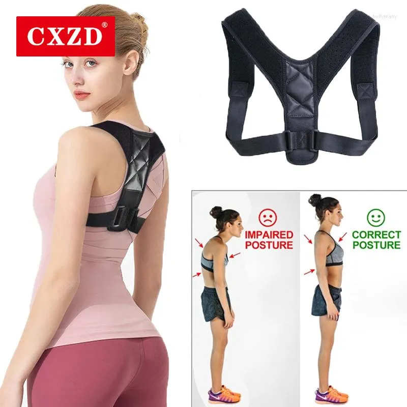 Women's Shapers CXZD Women Adjustable Back Aligner Posture Shoulder Correction Brace Support Belt To Prevent Strained Protector Device