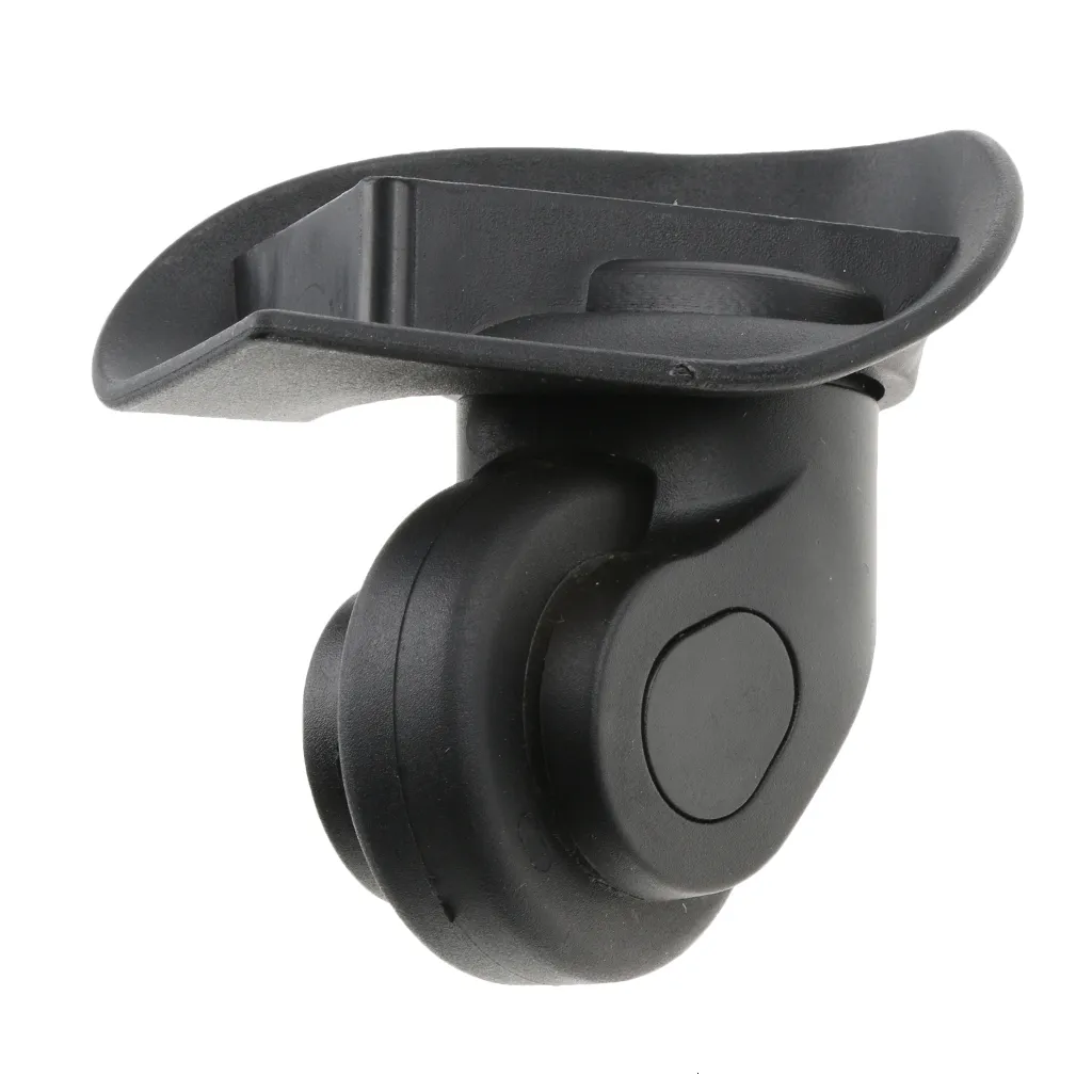 4 Pieces A20 Suitcase Luggage Mute Wheels Replacement Casters for Trolley Black - Easy Installation